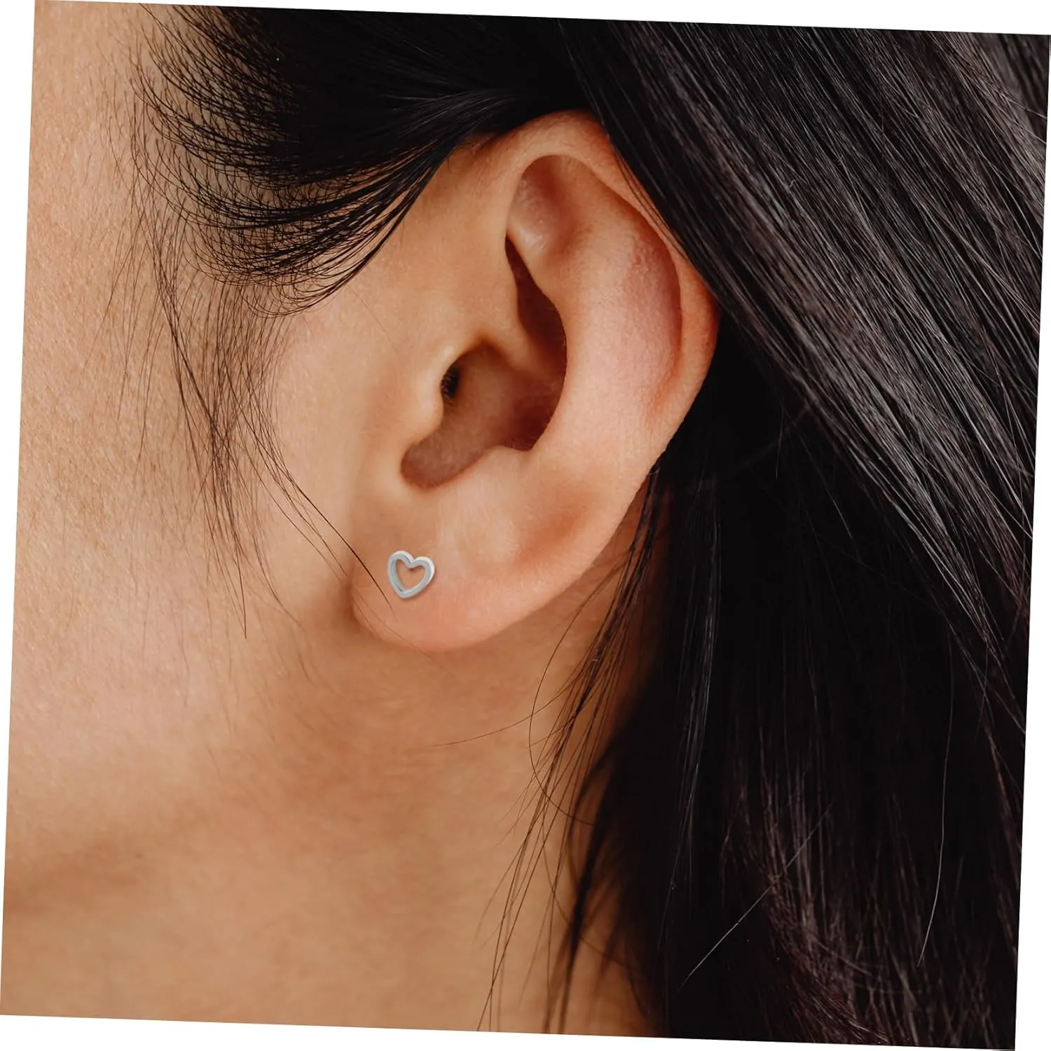 16 Pcs Flat Screw Back Earrings Studs for Women Silver Studs Fashionable Ear Studs Earrings for Women