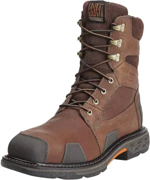 Ariat Men's Overdrive 8" Wide Square Toe Waterproof Composite Toe Work Boot