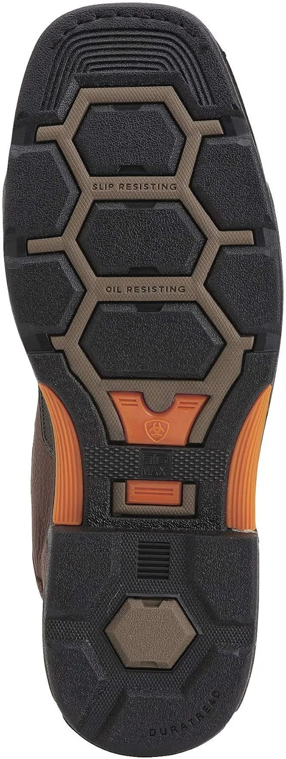 Ariat Men's Overdrive 8" Wide Square Toe Waterproof Composite Toe Work Boot