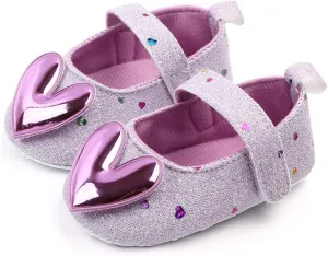 Baby Boy Shoes,Shoes Baby Heart Shaped Girls Shoes Infant Soft Soled Princess Indoor Walking Baby Shoes Sock Shoes