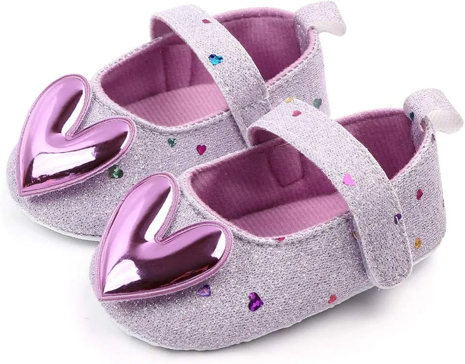 Baby Boy Shoes,Shoes Baby Heart Shaped Girls Shoes Infant Soft Soled Princess Indoor Walking Baby Shoes Sock Shoes