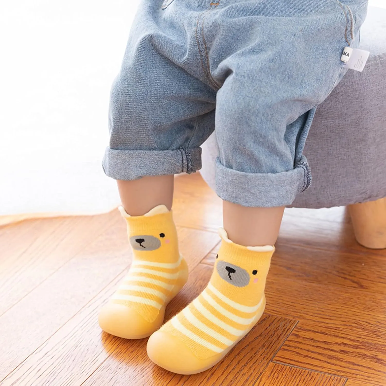 Baby Girl Shoes,Baby Girl Shoes Sock Shoes Anti-Slip Fuzzy Slipper Soft Indoor Work Shoes 0-4 Years