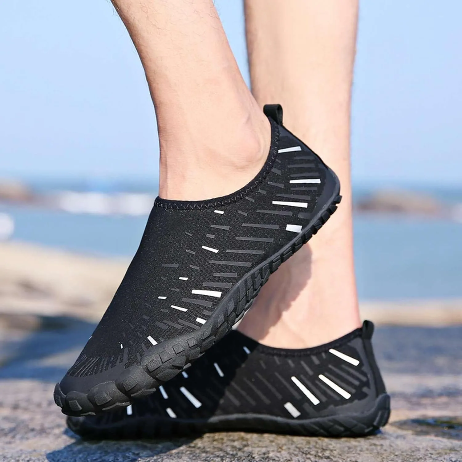 Barefoot Water Shoes Quick Dry Aqua Socks for Beach Swim Pool Surf Yoga Hiking Kayaking Lightweight Non Slip Athletic Outdoor Activities