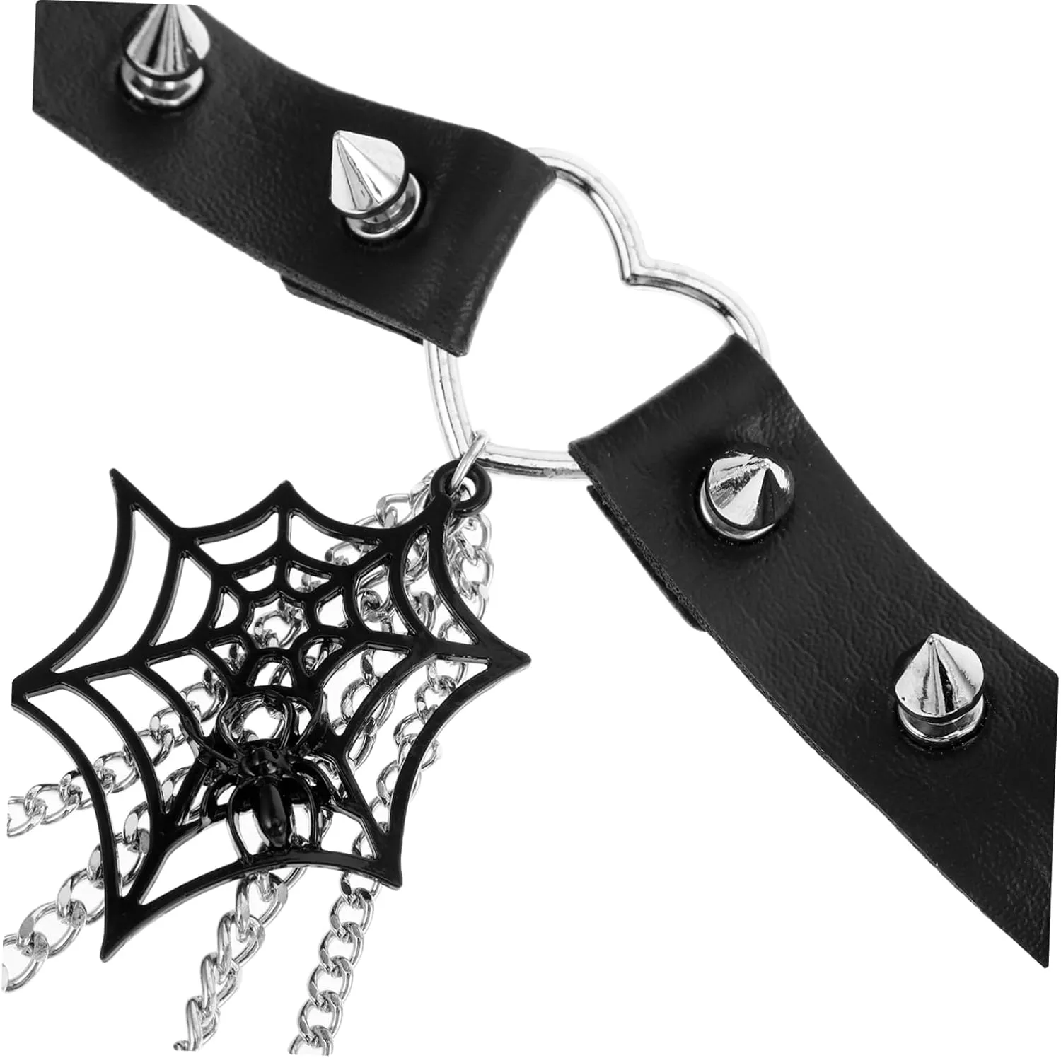 BESPORTBLE Gothic Spider Necklace for Women Stylish Statement Jewelry with Accents and Durable Faux for Halloween