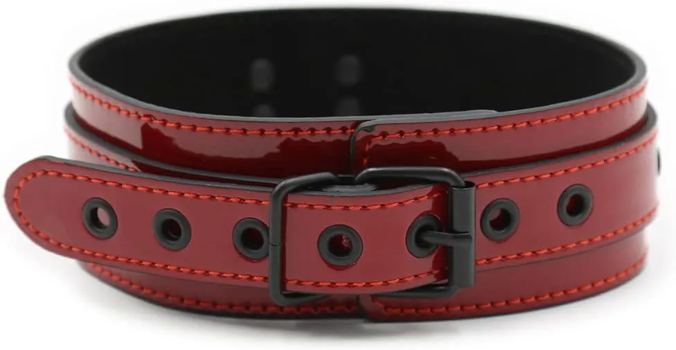 Channel Your Inner Rebel: Bar Stage Ready Adjustable Leather Choker  Perfect Punk Necklace Collar