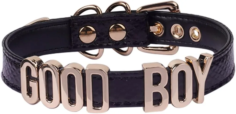 CHICCHOK Custom Letters Choker Collar - Personalized Jewelry for Women Cosplay DIY Sexy Accessories