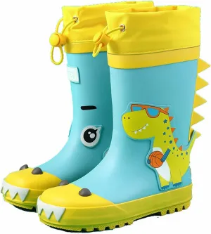 Children's Rain Shoes Boys and Girls Water Shoes Baby Rain Boots Water Boots in Large and Small School Shoes for Rain