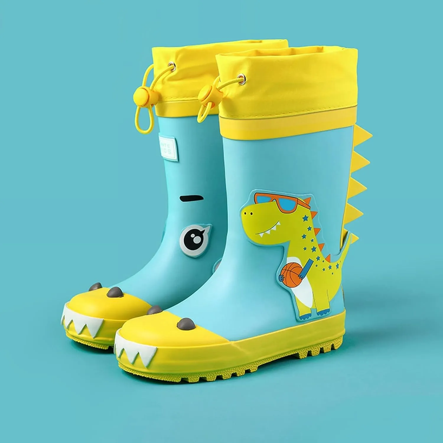 Children's Rain Shoes Boys and Girls Water Shoes Baby Rain Boots Water Boots in Large and Small School Shoes for Rain