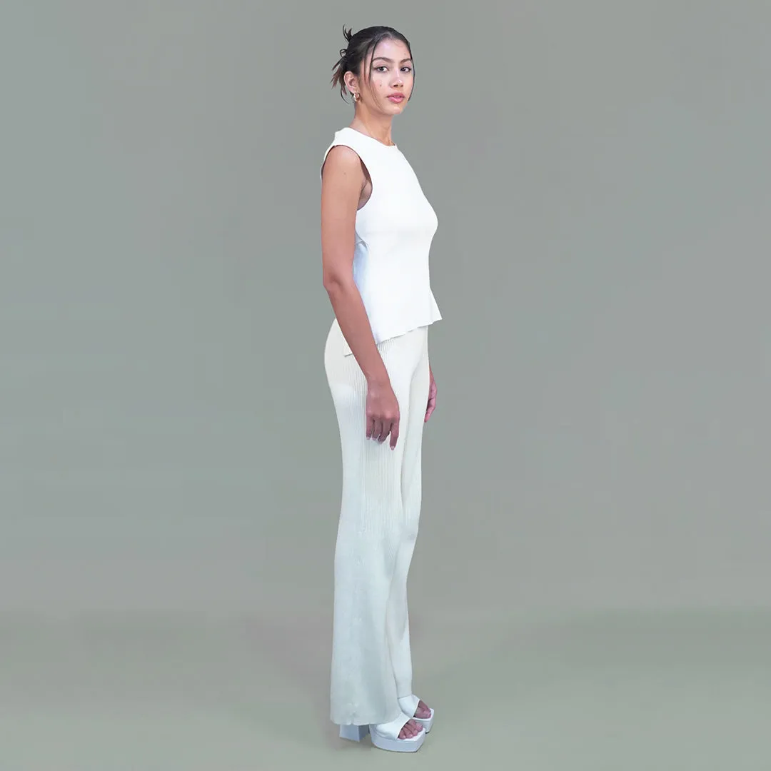 ENDLESS KNIT TOP OFF WHITE