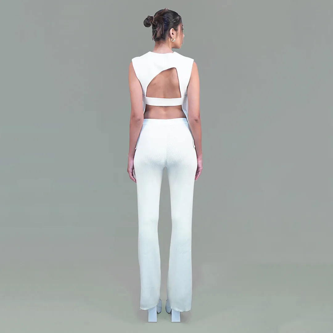 ENDLESS KNIT TOP OFF WHITE