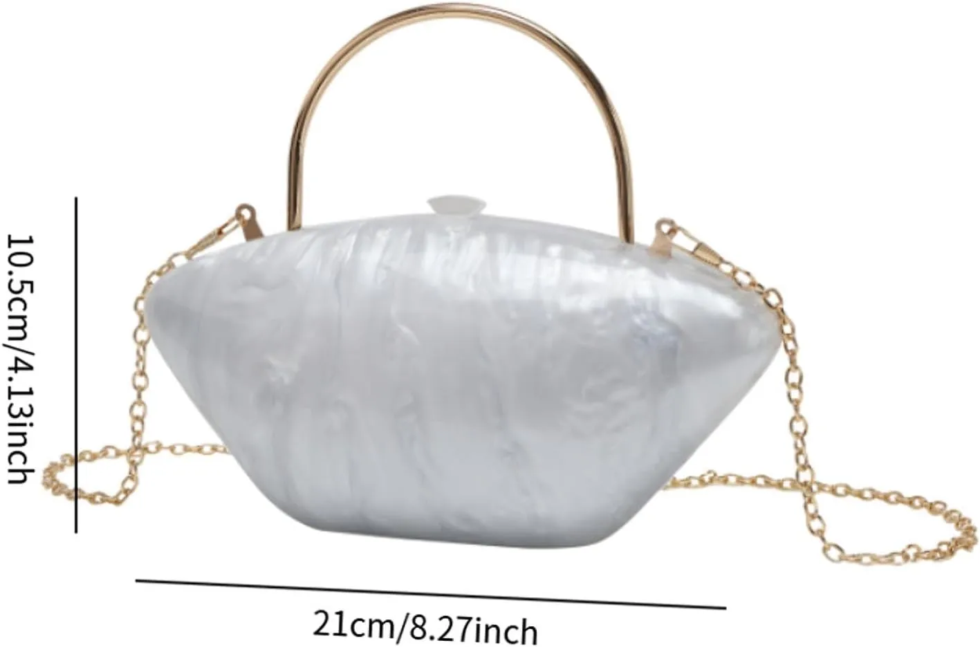 Evening Clutch Purse Portable Shoulder Bag for Themed Party Travel Prom Holidays