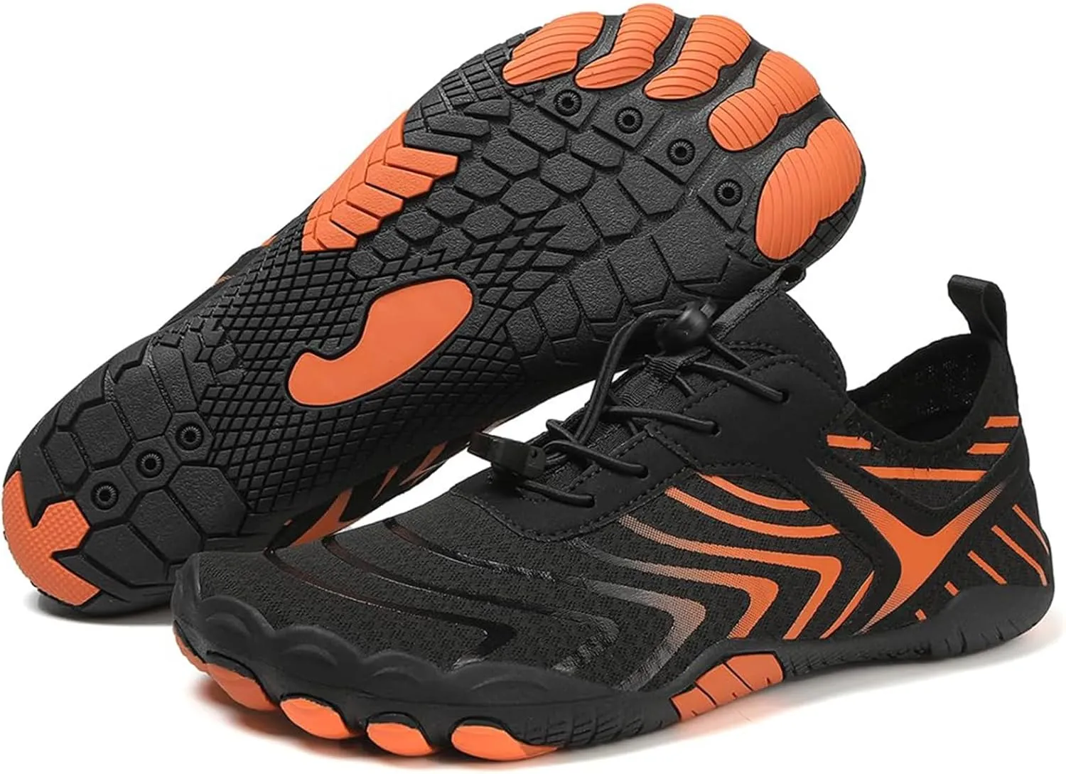 Footwear Pro Hike Barefoot Shoes for Women Men with Wide Toe Box, Healthy & Non-Slip Breathable Barefoot Shoes Beach Pool Swim Surf Walking Hiking Trail Running Shoes