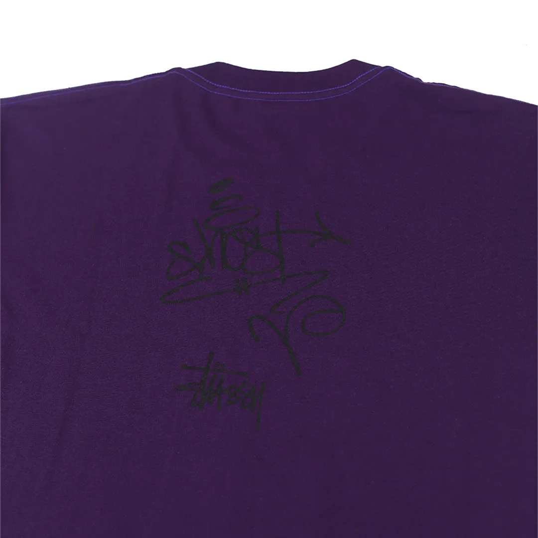 GEAR GHOST SCRIPT T-SHIRT PURPLE