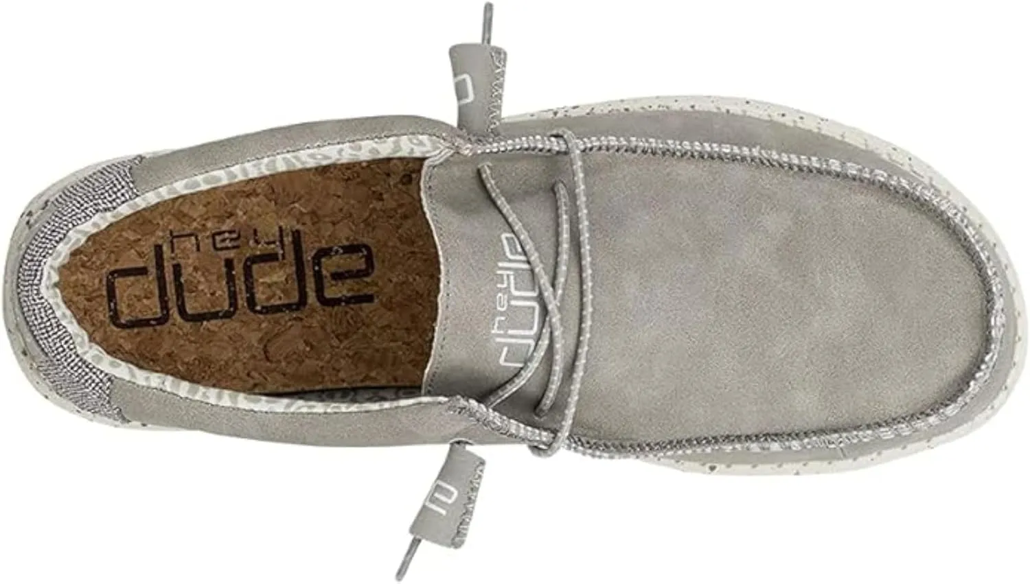 Hey Dude Men's Wally Recycled Leather | Mens Shoes | Men's Lace Up Loafers | Comfortable & Light-Weight