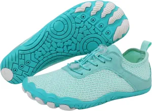 Hike Barefoot Shoes for Women Men Healthy & Non-Slip Barefoot Shoes with Wide Toe Box Lightweight Waterproof Athletic Sneakers Footwear Unisex