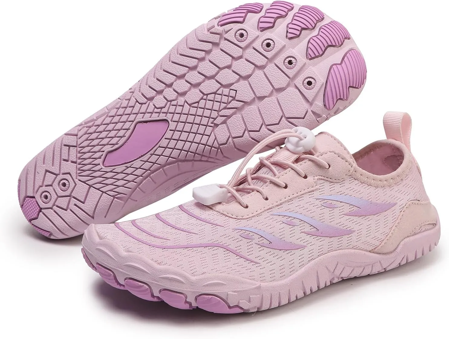 Hike Barefoot Water Shoes for Women Men Footwear Quick Dry Wide Toe Box Pro Beach Swim Athletic Sports Shoes Non-Slip Aqua Shoe Pool Hiking Walking Diving Surfing Breathable Hiking Footwear