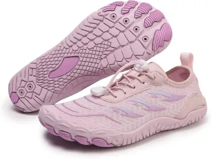 Hike Barefoot Water Shoes for Women Men Footwear Quick Dry Wide Toe Box Pro Beach Swim Athletic Sports Shoes Non-Slip Aqua Shoe Pool Hiking Walking Diving Surfing Breathable Hiking Footwear