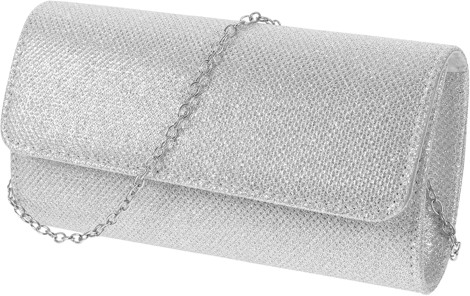 KESYOO Envelope Evening Clutch Bag for Women Portable Handbag for Parties Decorative Purse with Chain Strap Ideal for Weddings and Special Occasions