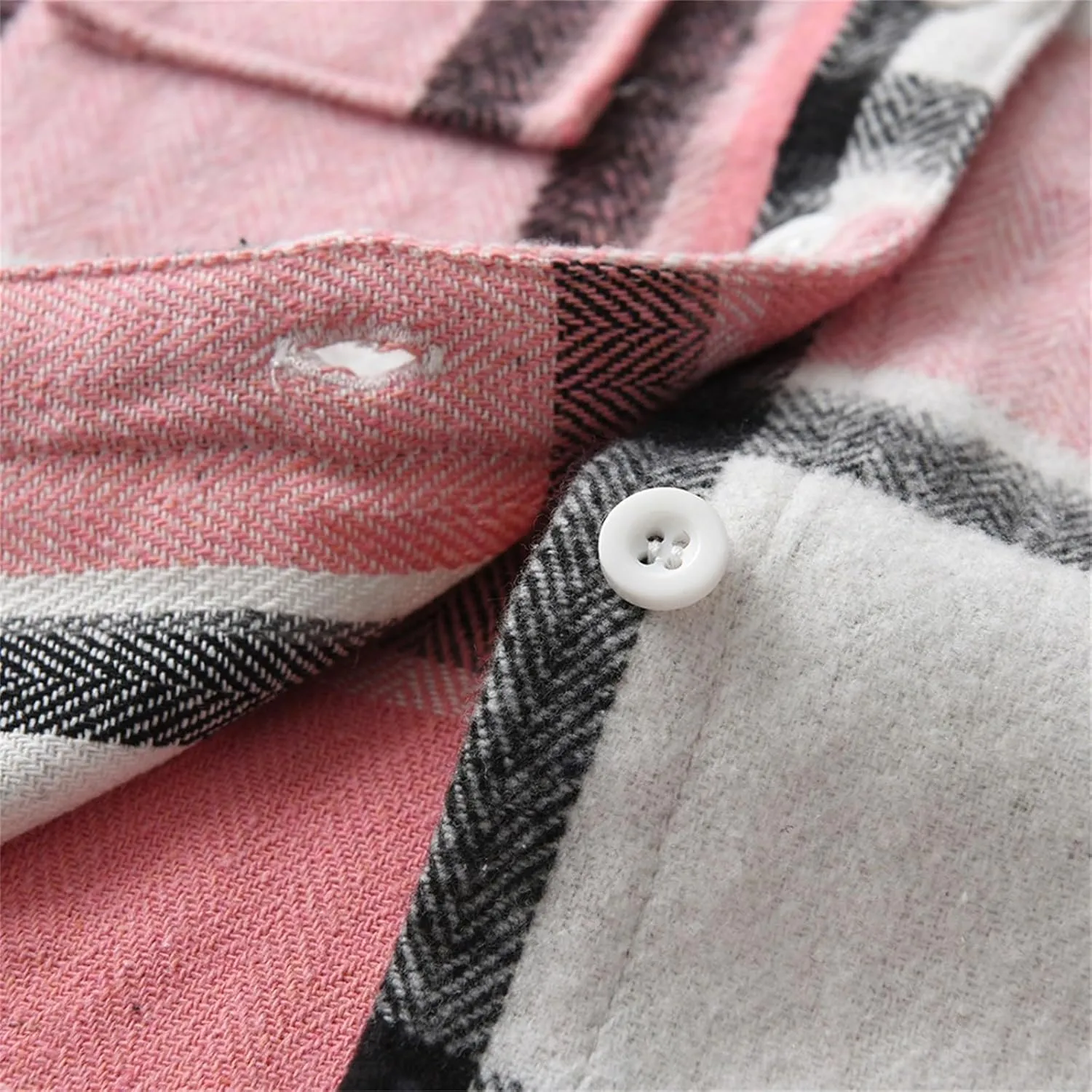 Kids Baby Boy Girls Hoodie Plaid Flannel Hooded Jacket Long Sleeve T-Shirt Tops Kid Clothes Fall Winter Clothes Outfits