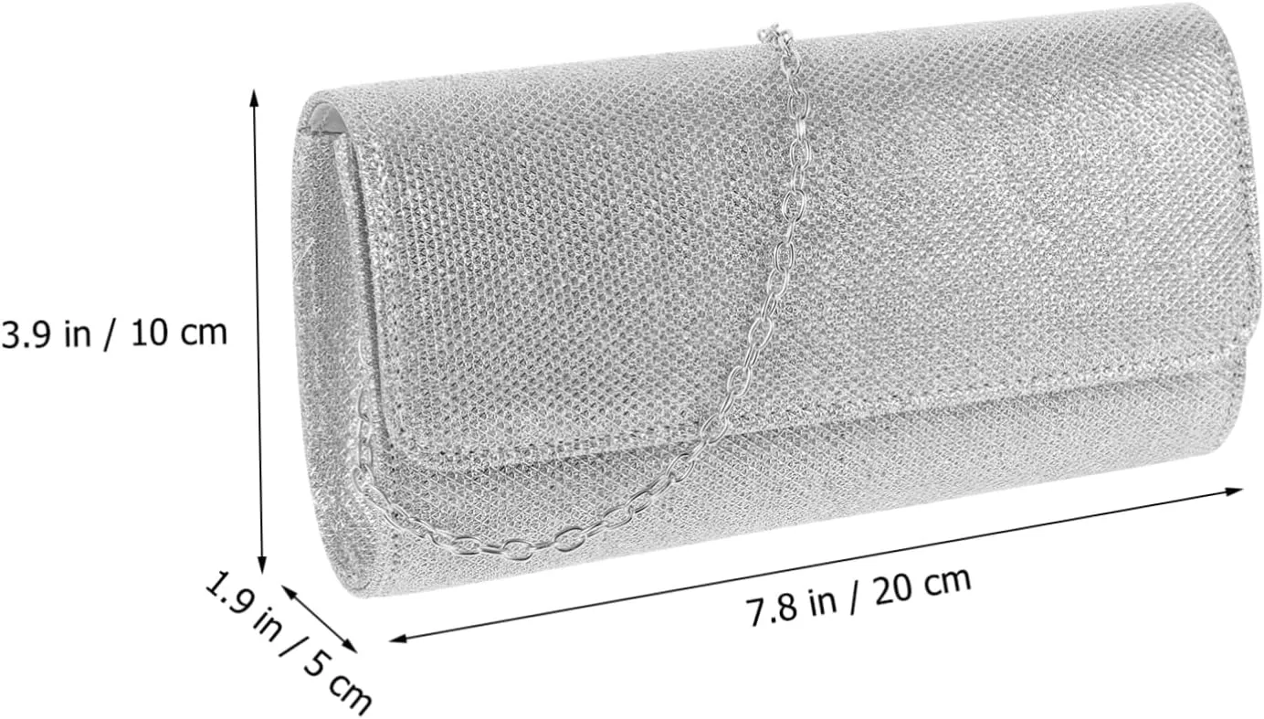 LIFKOME Handbag Clutch Bag Evening Bag for Women Purse with Chain Strap Women Evening Bag Purse for Women