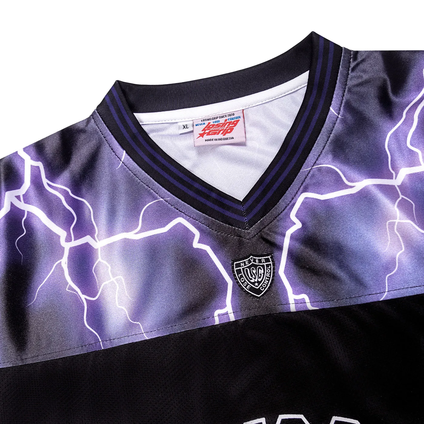 LOSINGGRIP X ISSER JAMES Thunder Star Black Jersey