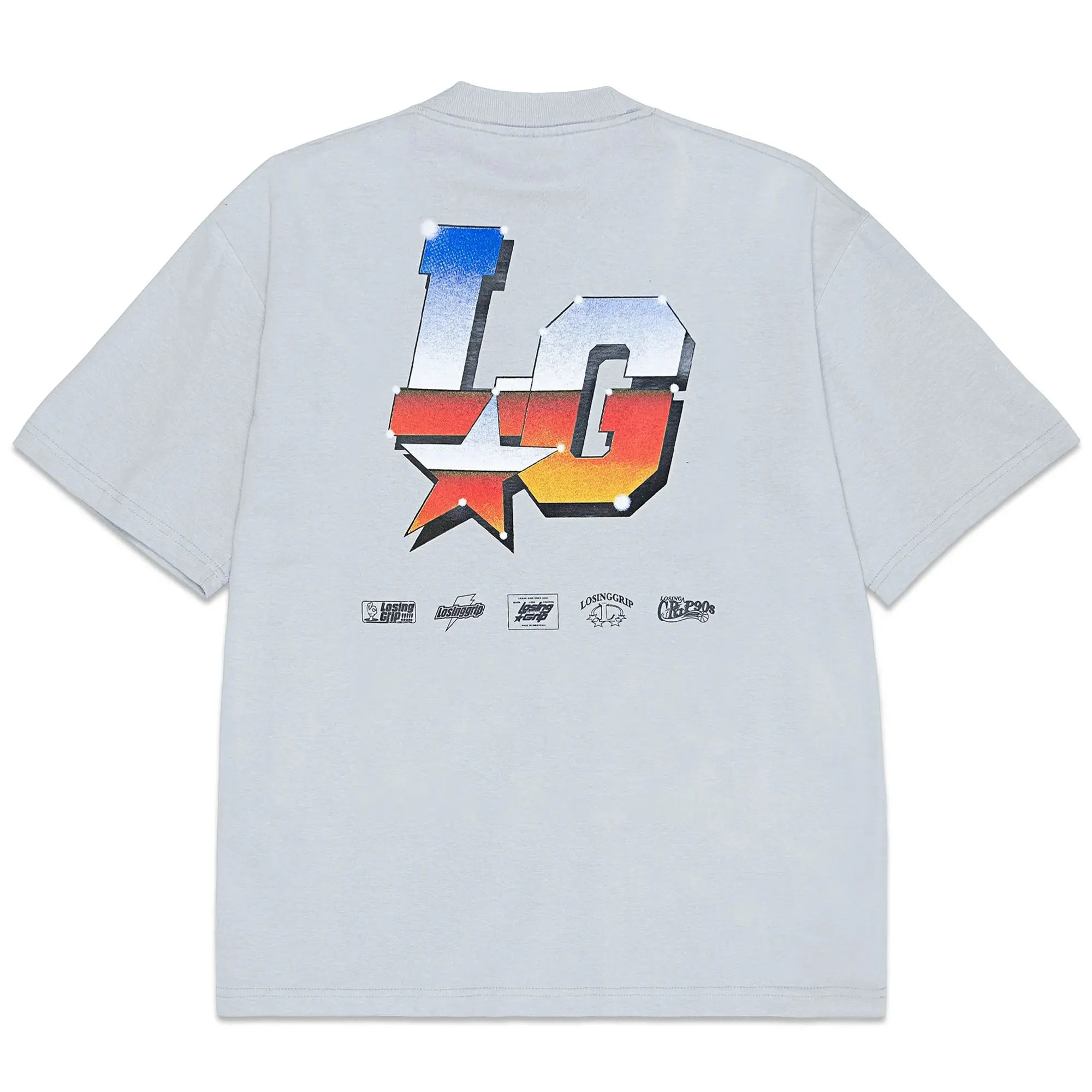 LOSINGGRIP X ISSER MESSED UP MISTY OVERSIZED TSHIRT