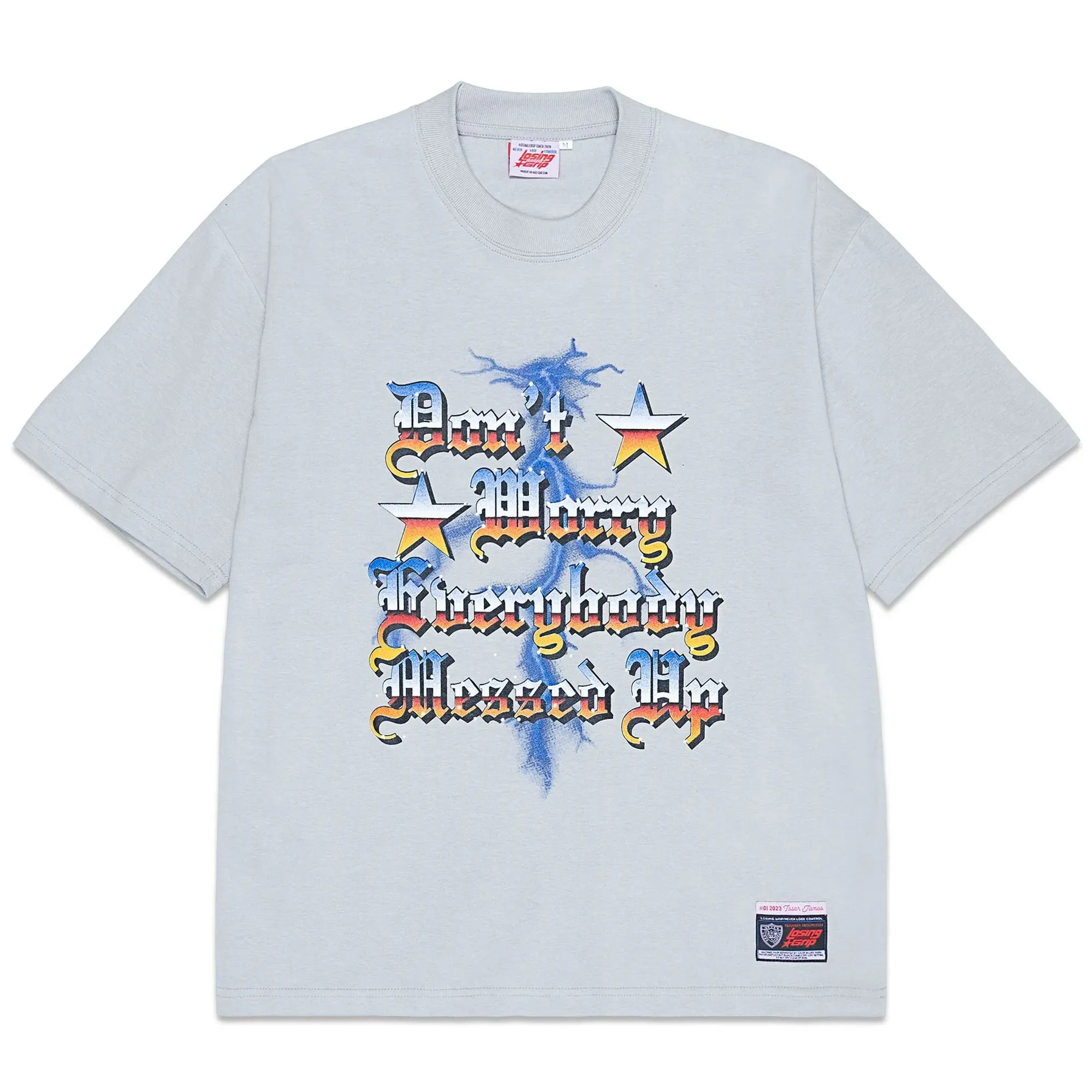 LOSINGGRIP X ISSER MESSED UP MISTY OVERSIZED TSHIRT