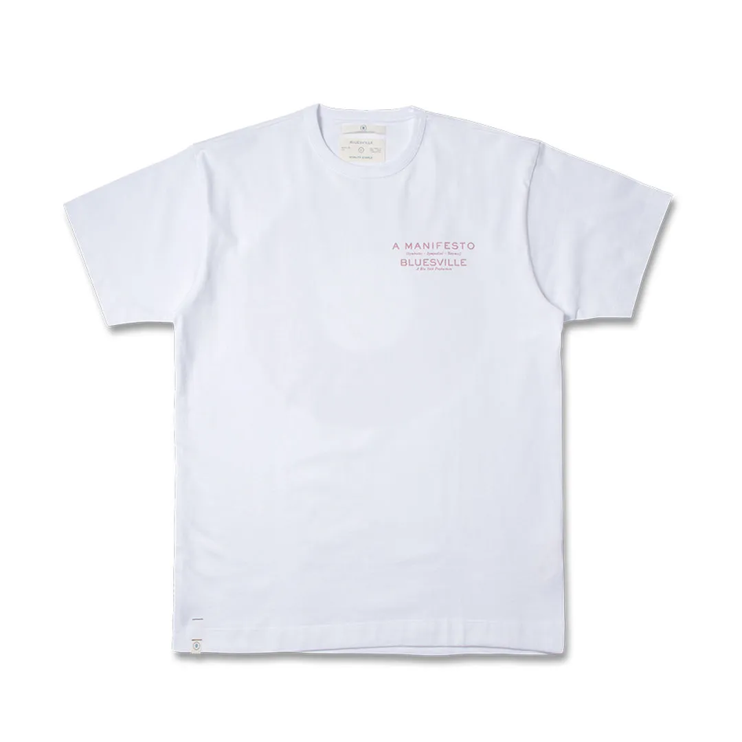MANIFESTO CORE WHITE TSHIRT