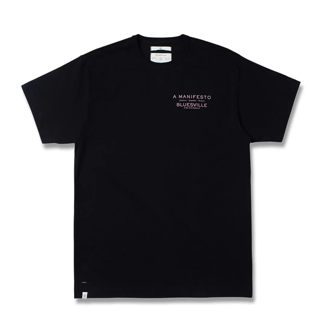 MANIFESTO JET BLACK TSHIRT