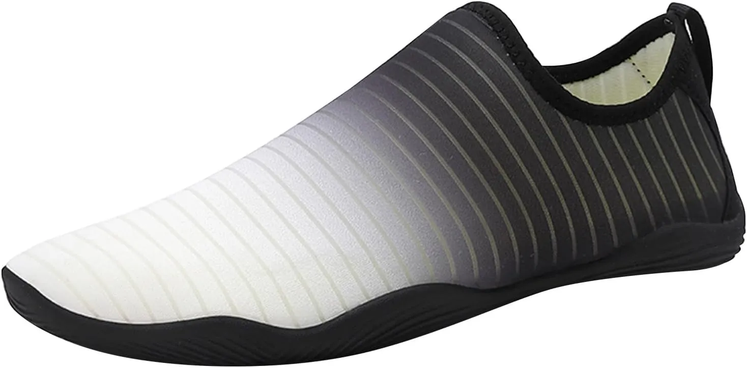Men Women Water Shoes Quick-Dry Socks Barefoot Slip-on for Beach Swim Sport Yoga Breathable Lightweight Casual Sneakers