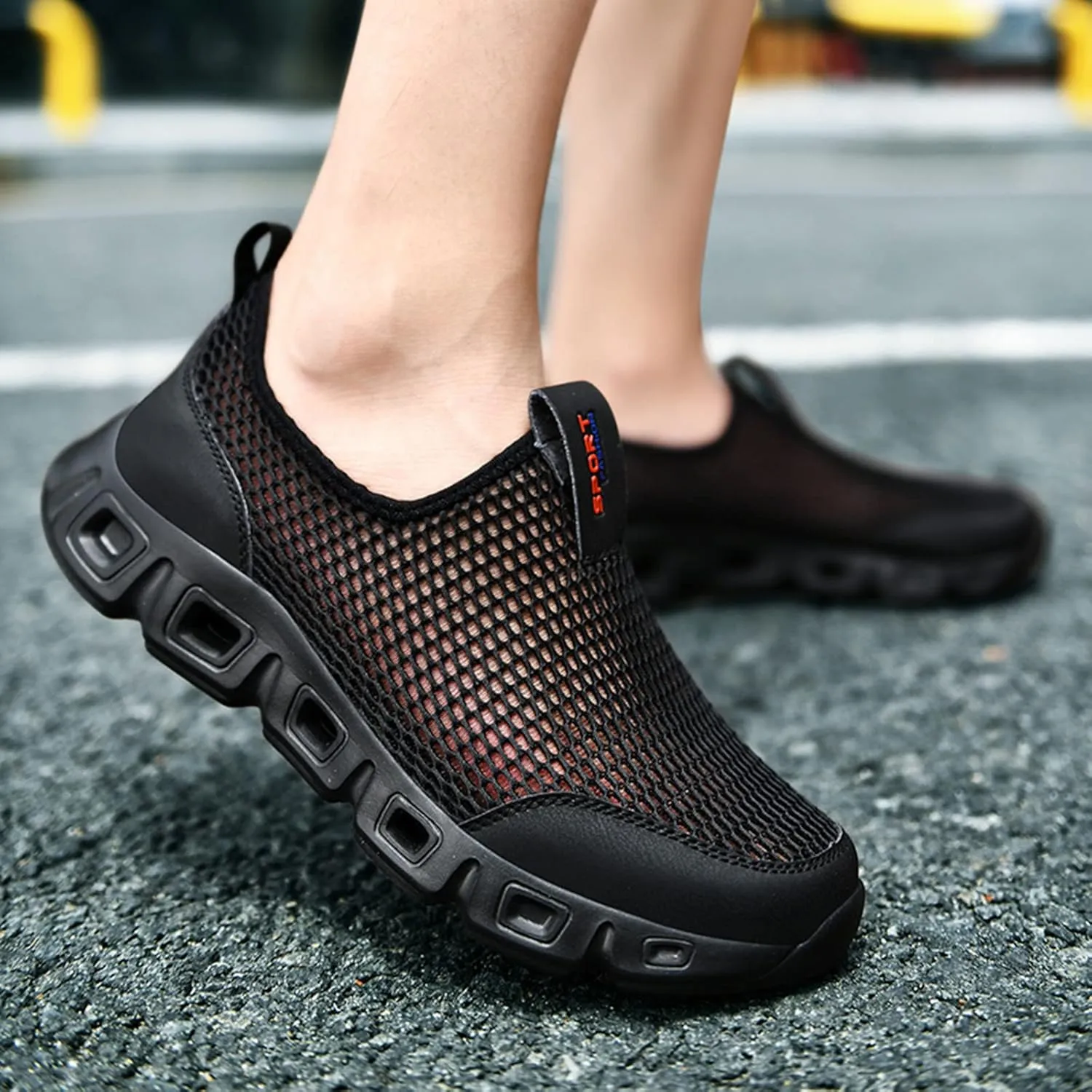 Men's Fashion Sneakers Mens Slip on Shoes Sneaker for Men Slip on Shoe for Men Sport Breathable Sneaker