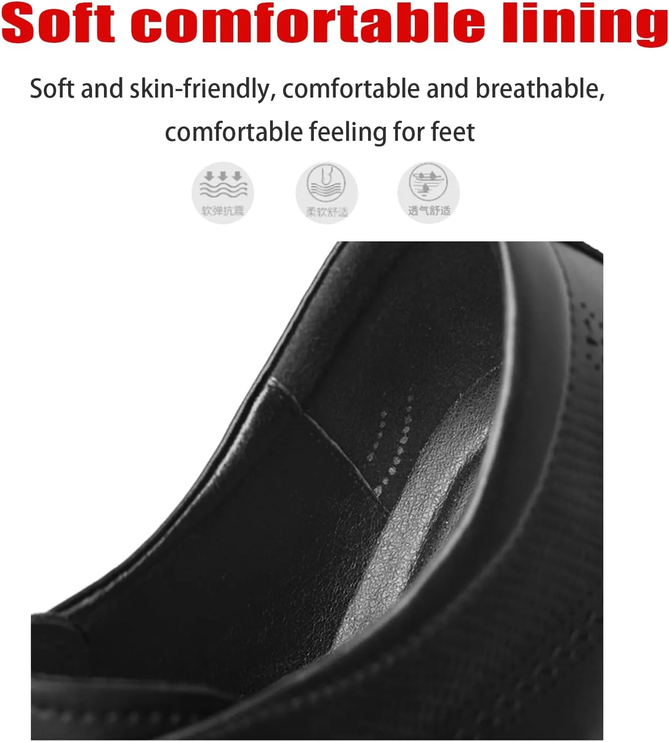 Men's Genuine Leather Wingtip Brogue Dress Oxfords Classic Lace-Up Block Heel Business Derby Shoes Comfortable Non-Slip Retro Office Work Formal Events Casual Leather Shoes