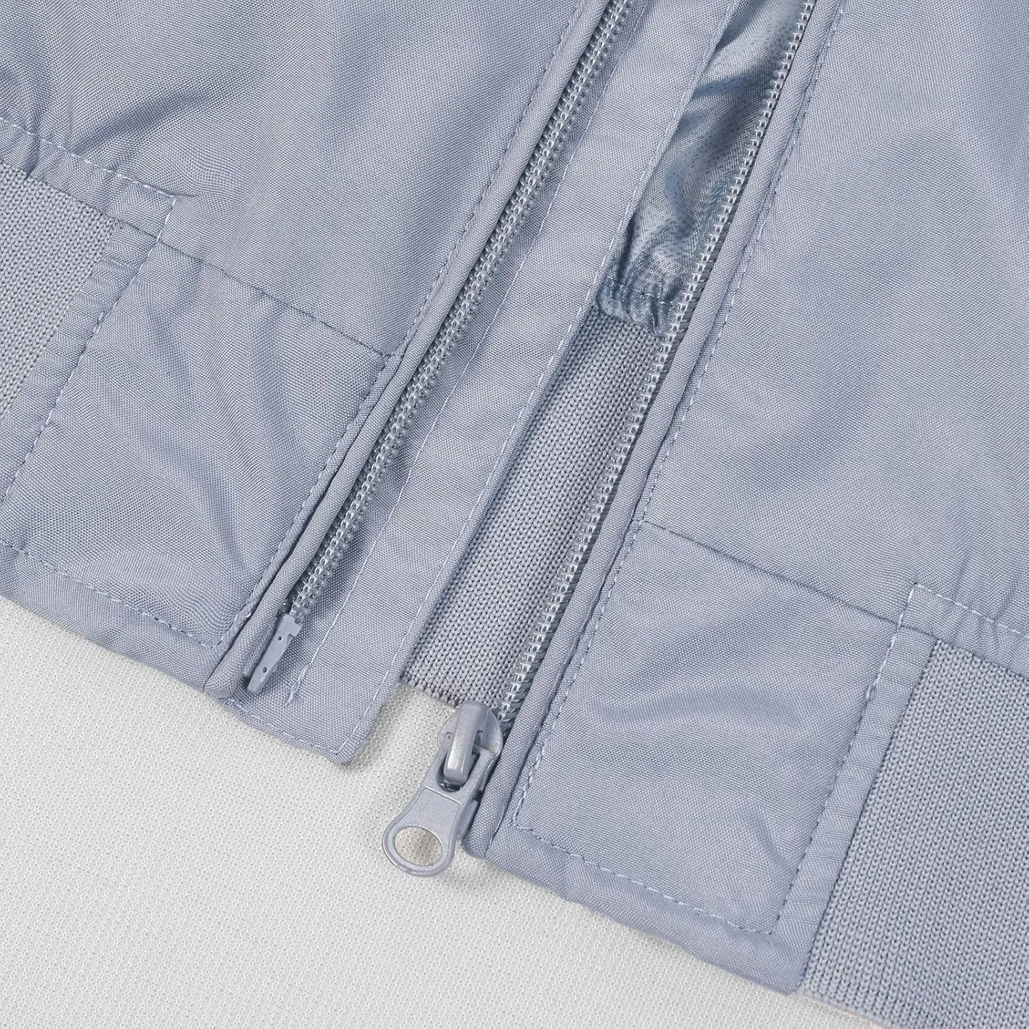 Men's Jacket Lightweight Bomber Jacket Casual Slim Fit Softshell Windbreaker Jackets Windproof Zip Up Coats