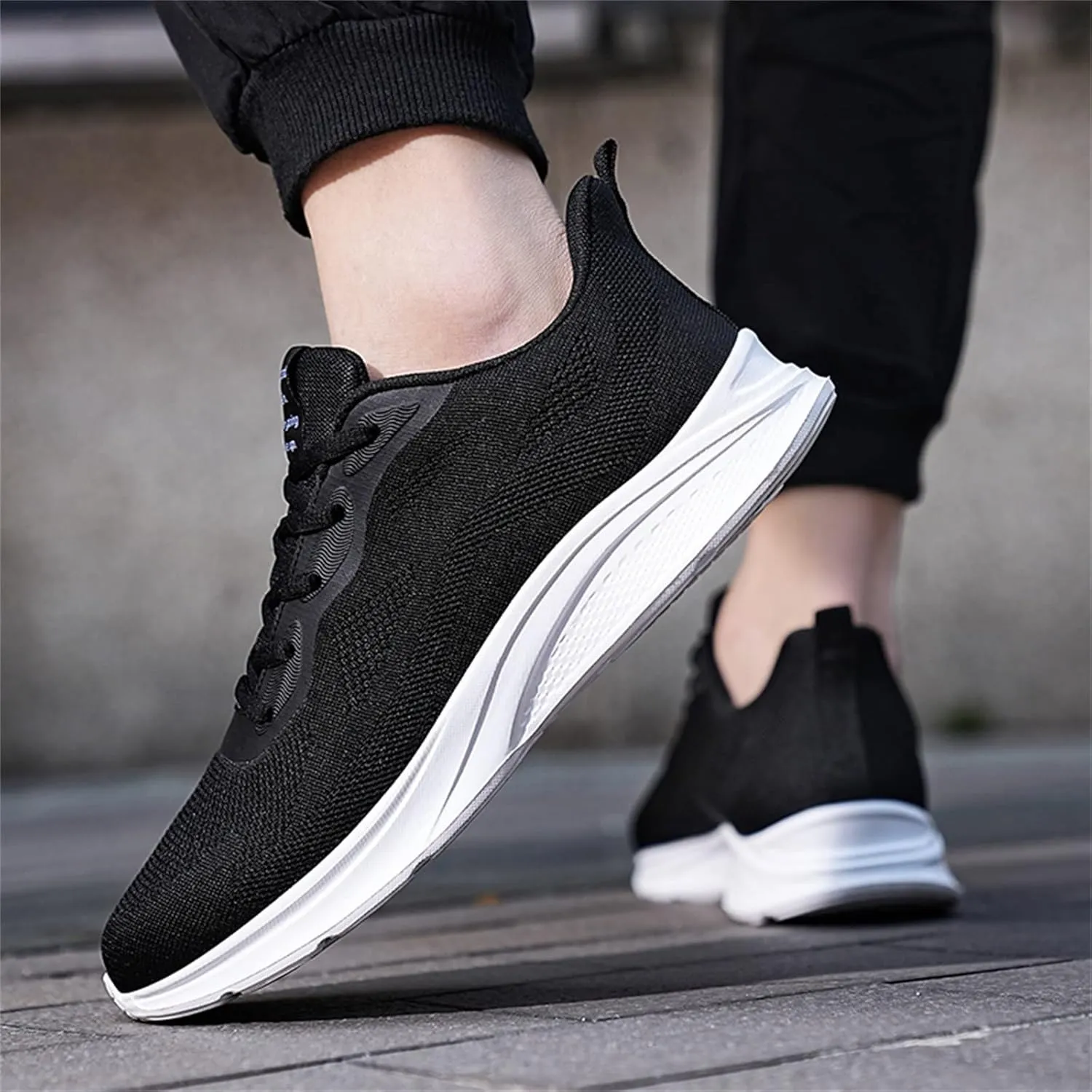 Men's Shoes Non Slip Shoes Mens Air Running Athletic Trail Tennis Sneaker Shoe for Men Breathable Comfort Walking for Men Tennis Trainer Brown