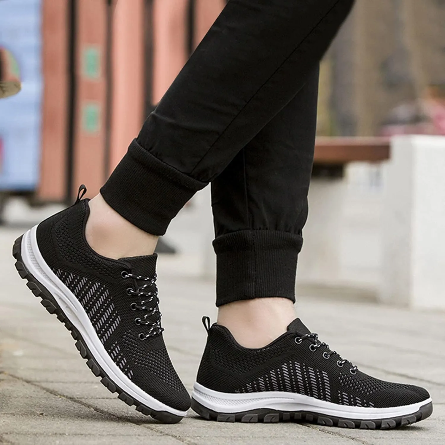 Men's Walking Shoes Hiking Shoes Men's Casual Shoe Fashion Sneaker Mesh Sneakers Lightweight Casual Walking Slip Ons