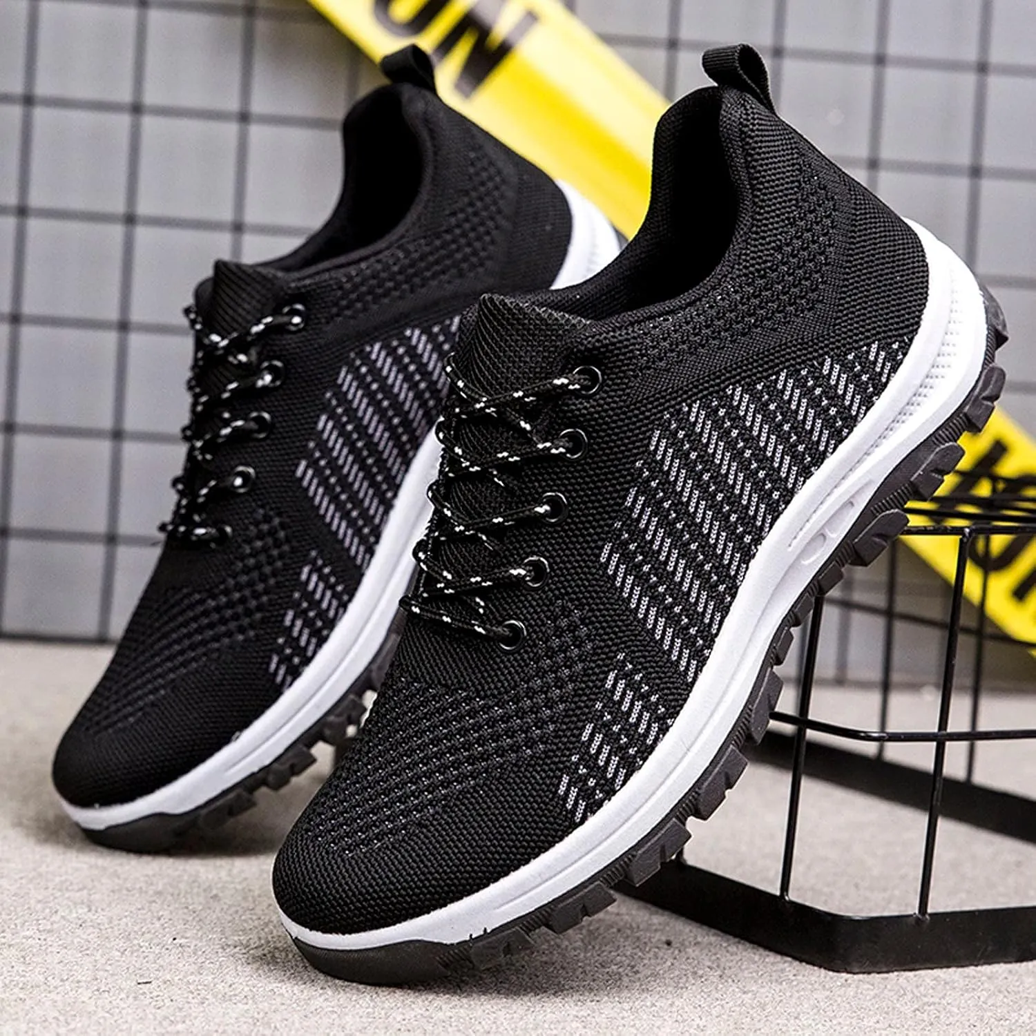 Men's Walking Shoes Hiking Shoes Men's Casual Shoe Fashion Sneaker Mesh Sneakers Lightweight Casual Walking Slip Ons