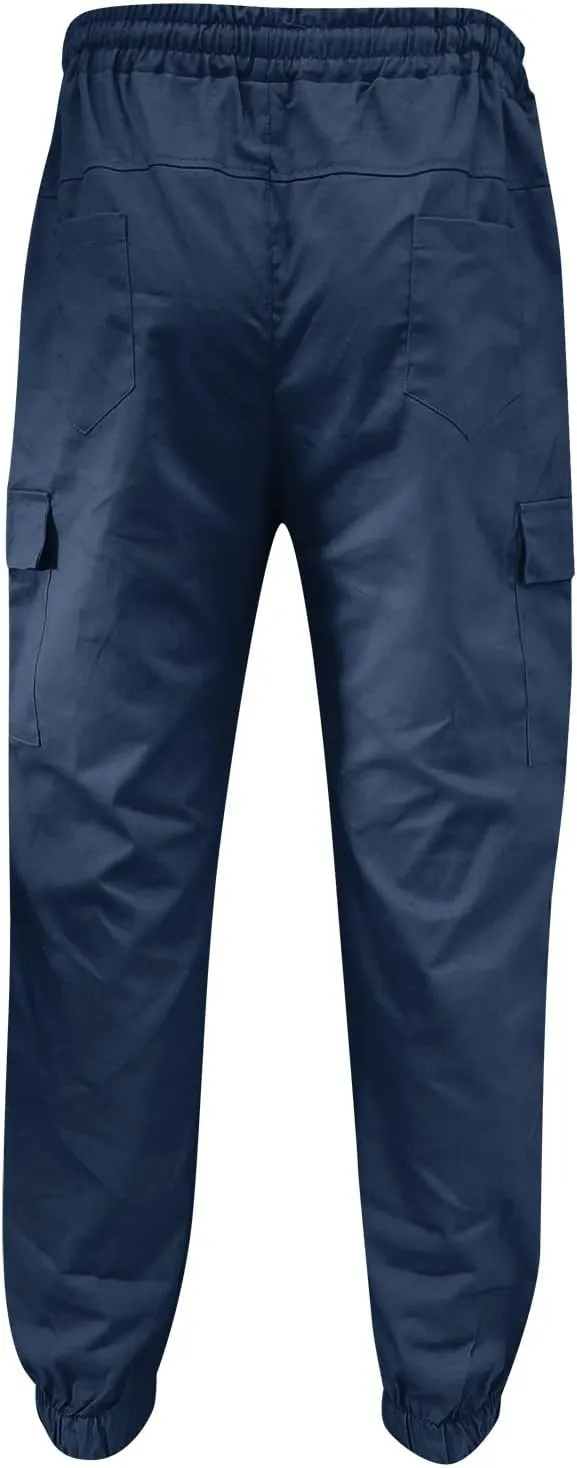 Mens Workout Cargo Sweatpants Fit Casual Trousers Mens Lightweight Running Gym Jogger Pants Men's Workout Sweatpants