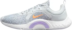 NIKE Women's Renew in-Season Tr 11 Gymnastics Shoes, 4 UK, Pure Platinum Atomic Orange, 7 UK