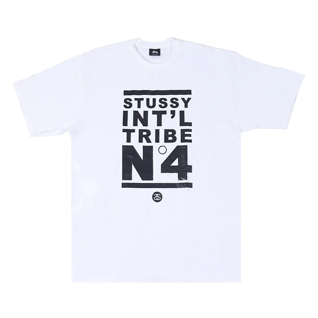 NO.4 BLOCK T-SHIRT WHITE