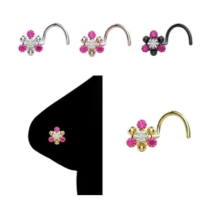 Nose Jewelry Collection  Gold Nose Hoops, Nose Studs, Fake Nose Ring, 20G Piercing, Clicker Nose Ring, Cartilage Earring, Tragus Piercing Jewelry, Corkscrew Nose Stud