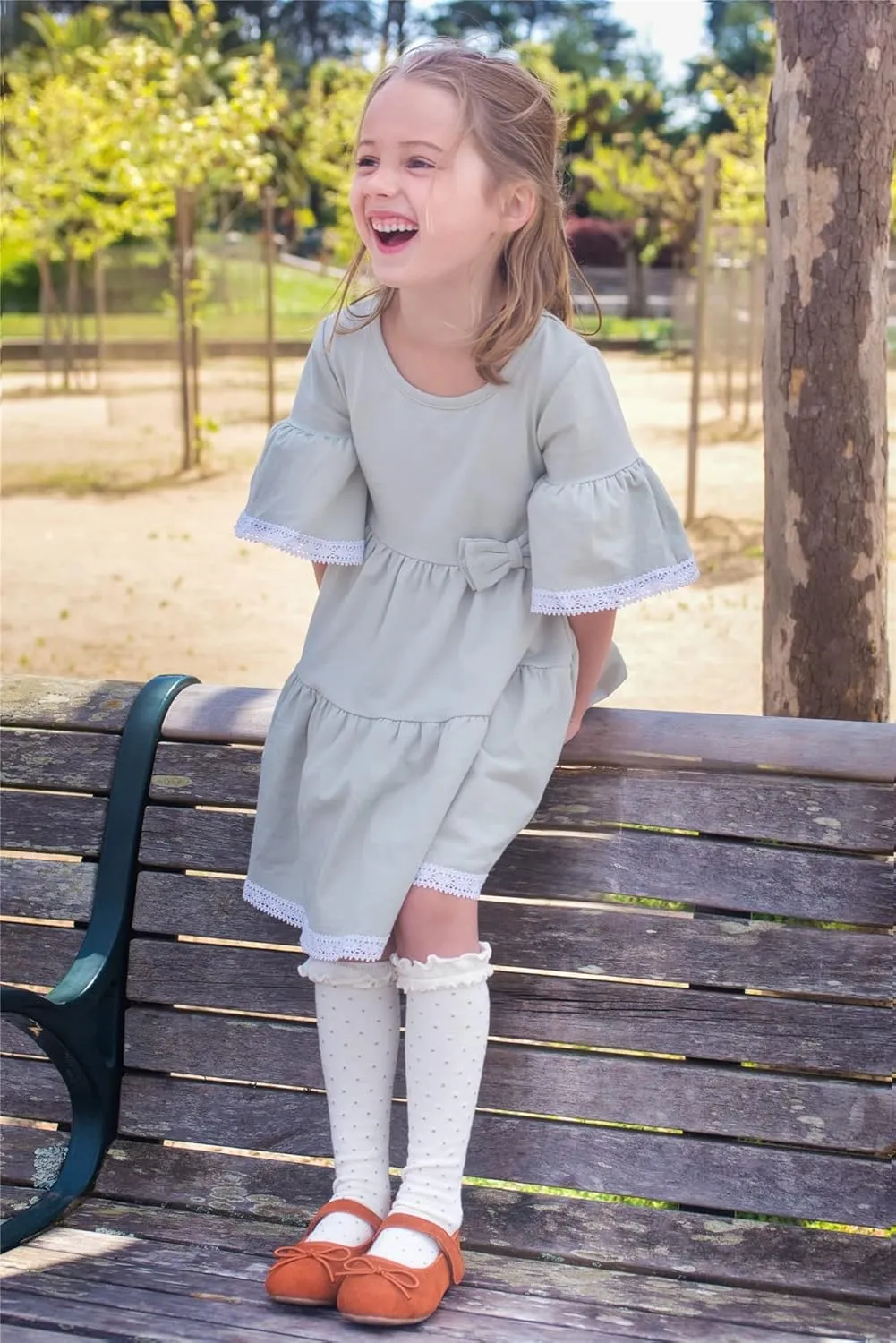 Otter MOMO Toddler/Little Girls Mary Jane Slip-on School Uniform Party Dress Shoes
