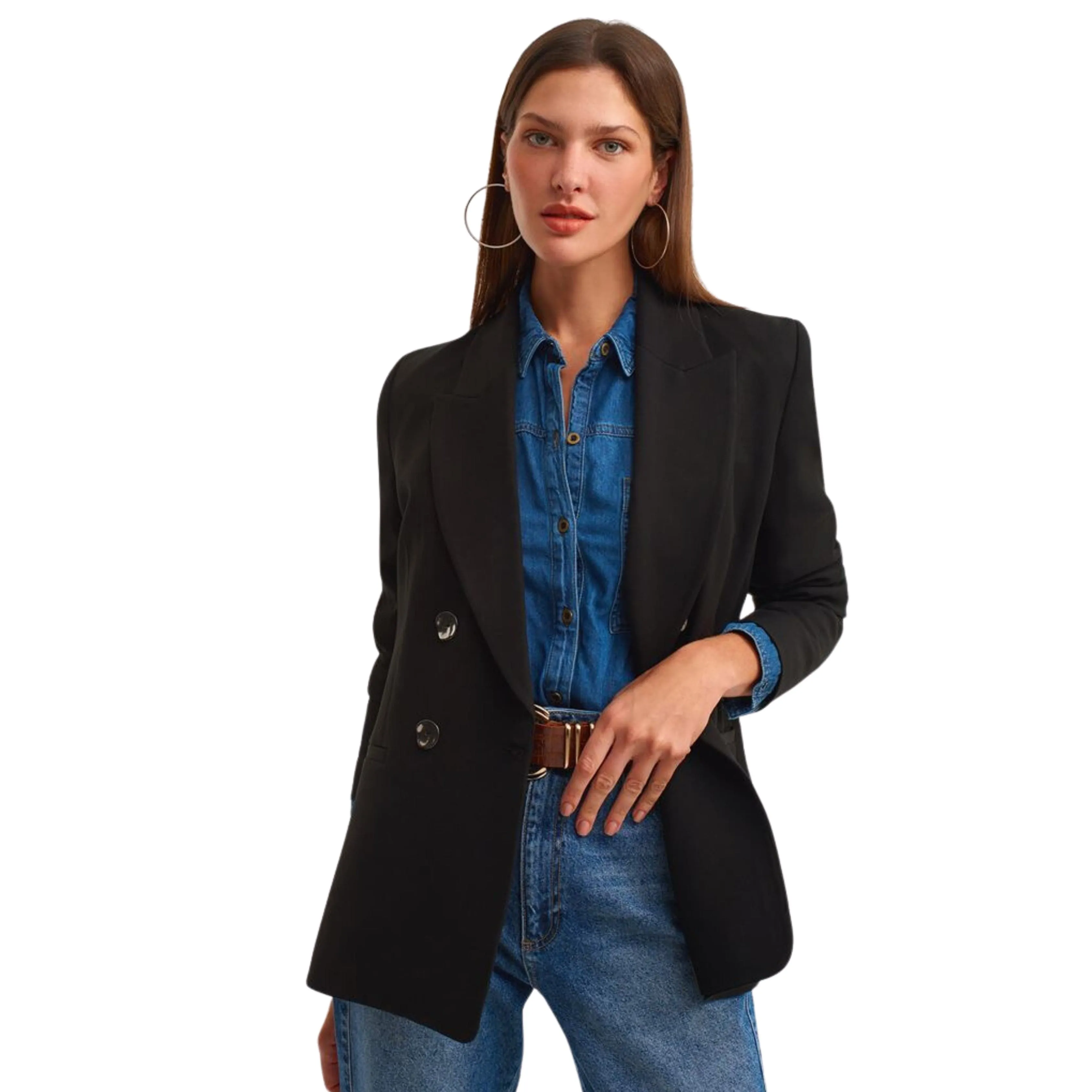 OXXO -  Special Double Buttoned Blazer Jacket