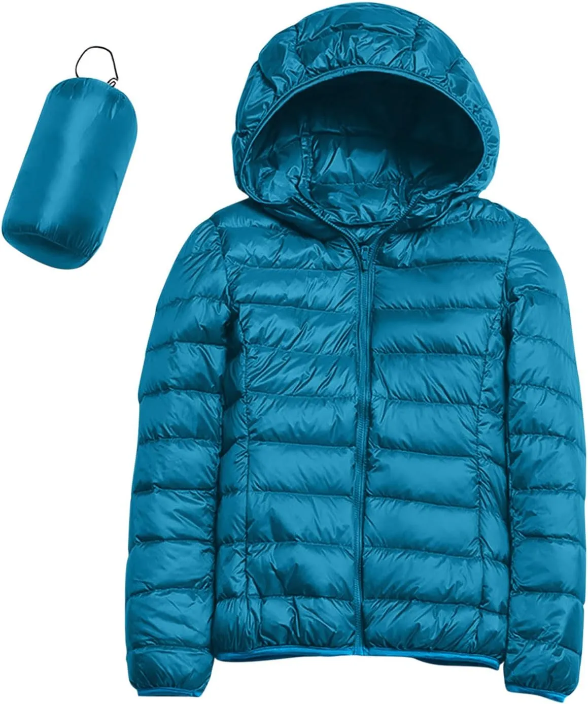 Puffer Jacket Womens Packable Winter Coats Light Winter Jackets Warm Down Jacket Quilted Jackets with Pockets