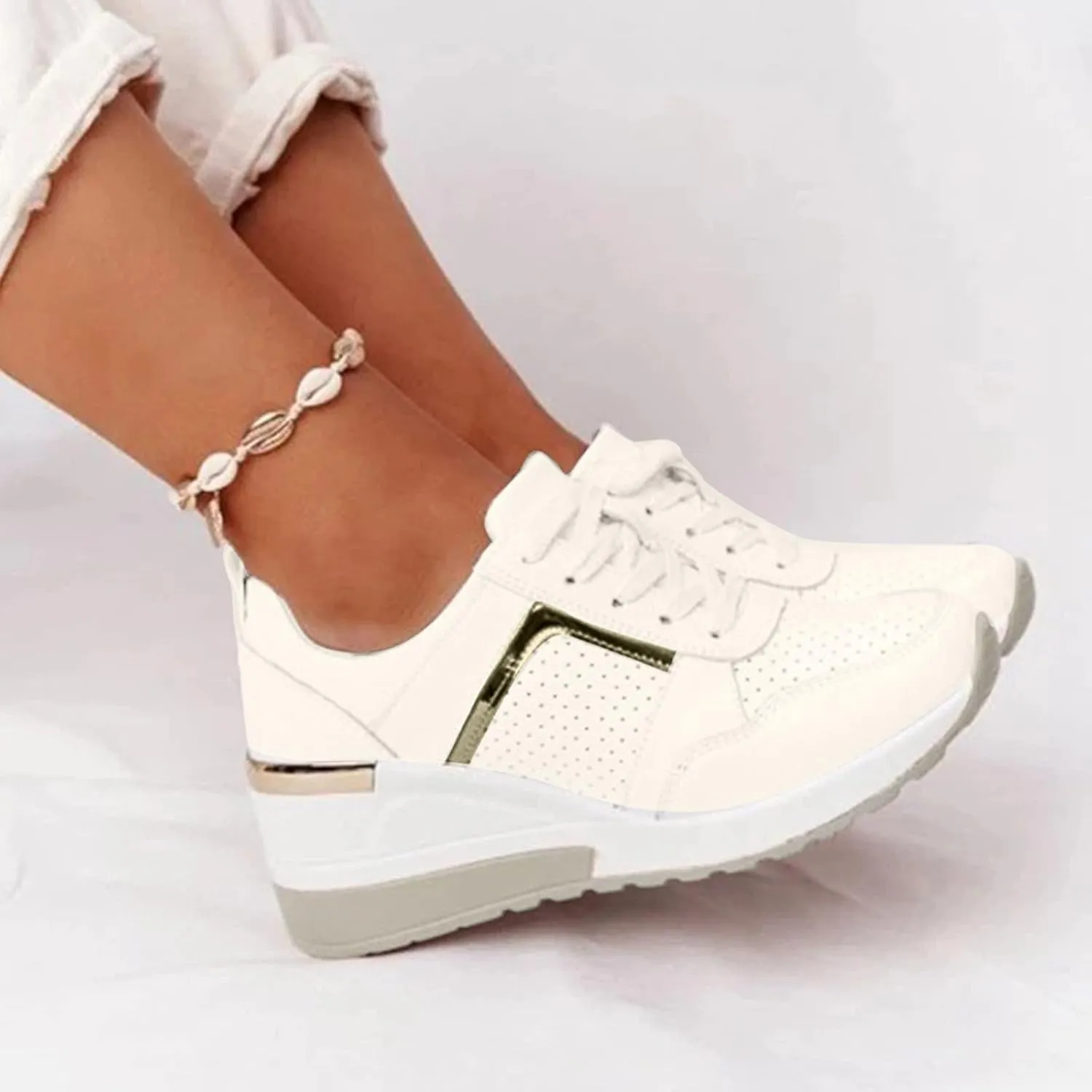 SBGMoSJ Womens Sneakers Size 11 Walking Zapatos Ortopedicos para Mujer Bonitos Womens Shoes Dressy Casual with Jeans Womens Platform Sneakers Size 11 Wide Women's Slip On Shoes Size 11 Wide