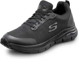 Skechers Arch Fit Work Serena, Women's, Soft Toe, Slip Resistant, Low Athletic Slip On Work Shoe