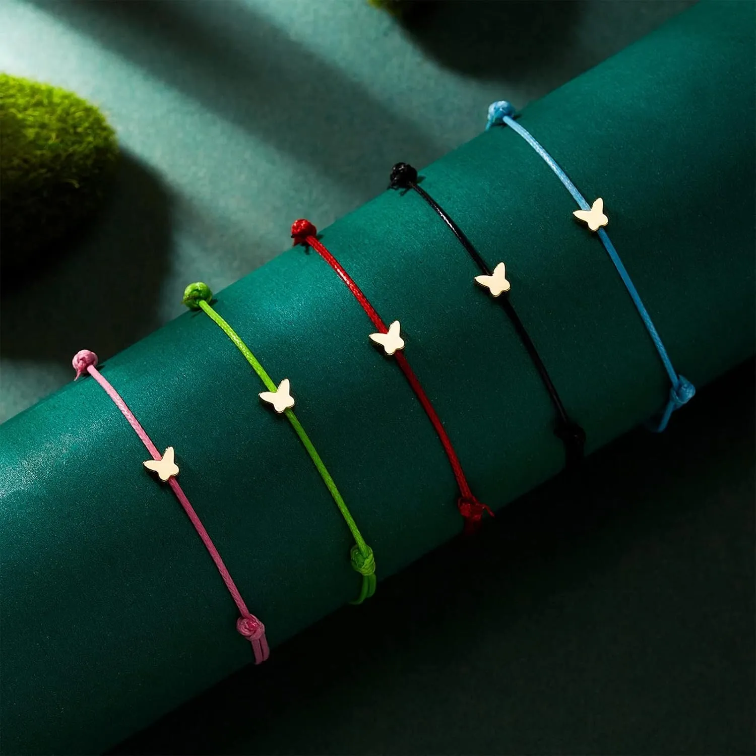 Tennis Bracelet for Women Simplicity Charm Bracelets For Women Gold Love Star Wish Blessing Card Woven Bracelet Friendship Bracelets Fashion Jewelry Gift Bloy Girl's Xmas Gifts Bracelet Jewelry