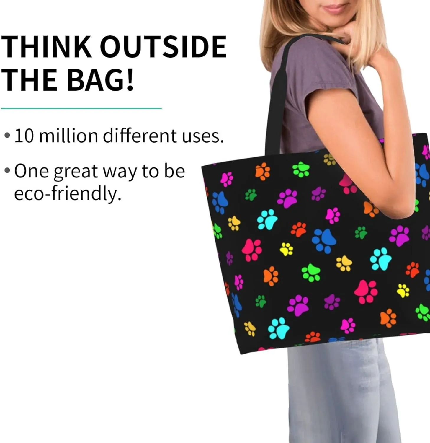Tote Bag for Women,Large Beach Bag Reusable Grocery Bags Casual Shoulder Bag Handbags for Shopping Travel Work