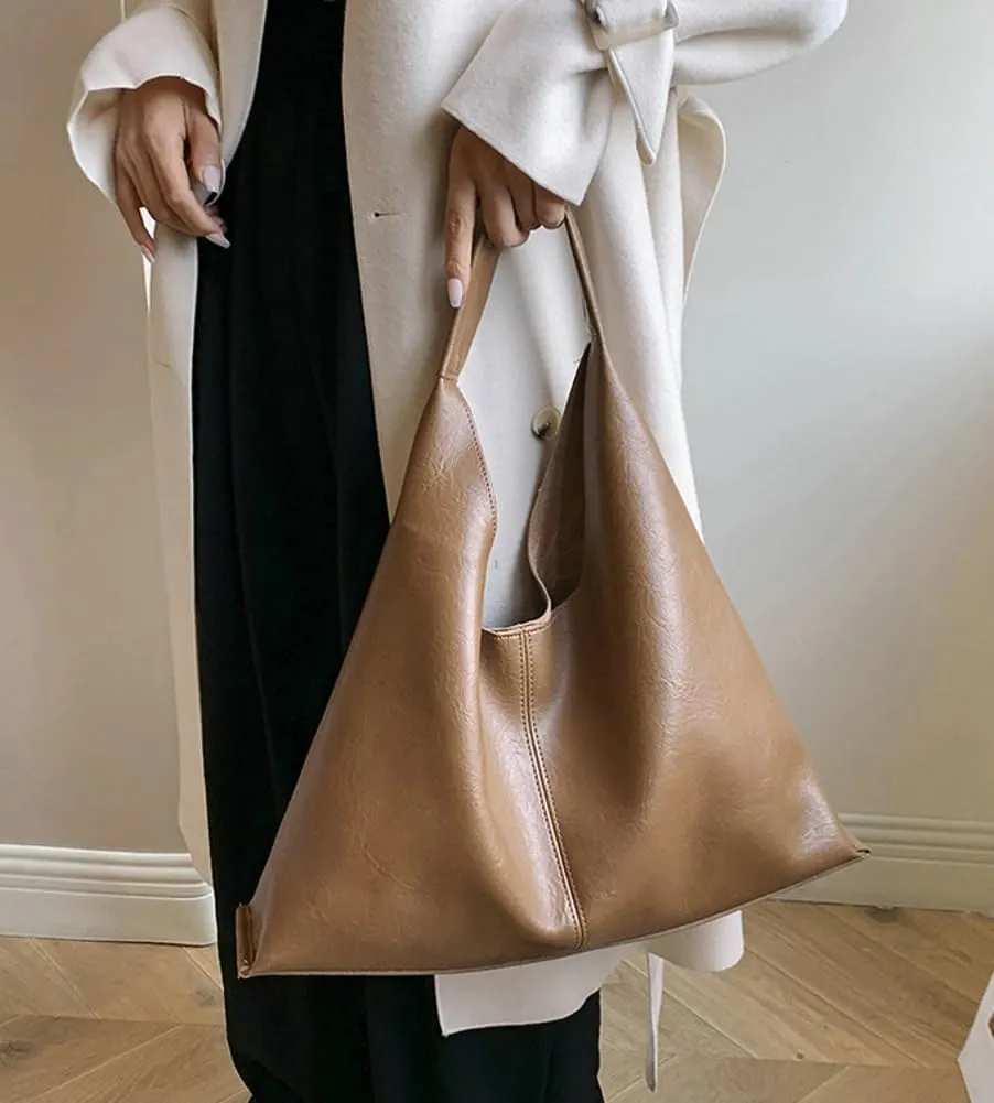 Tote Bags for Women Vegan Leather 2pcs Top Handle Satchel Purse Oversized Shoulder Handbag Hobo Bags