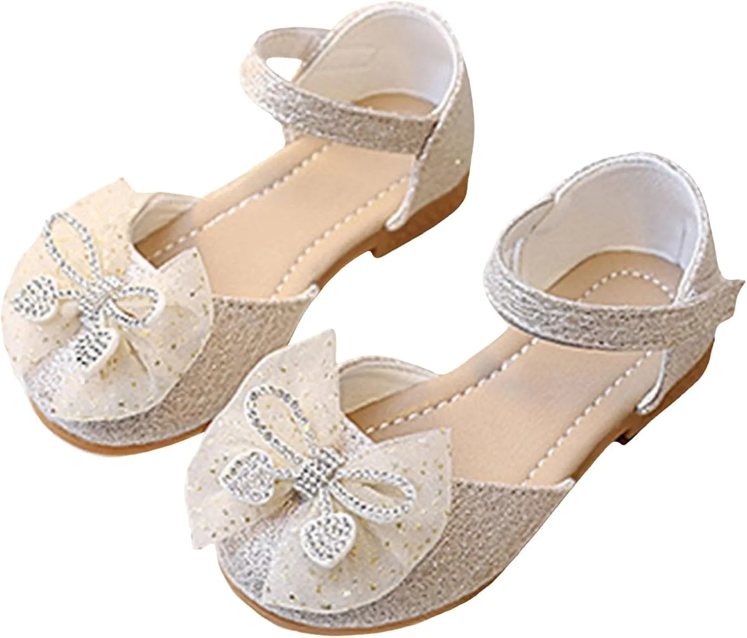 Uniforms Shoes New Children's Small Leather Shoes with Closures for Spring and Summer Korean Girls' Bowknot