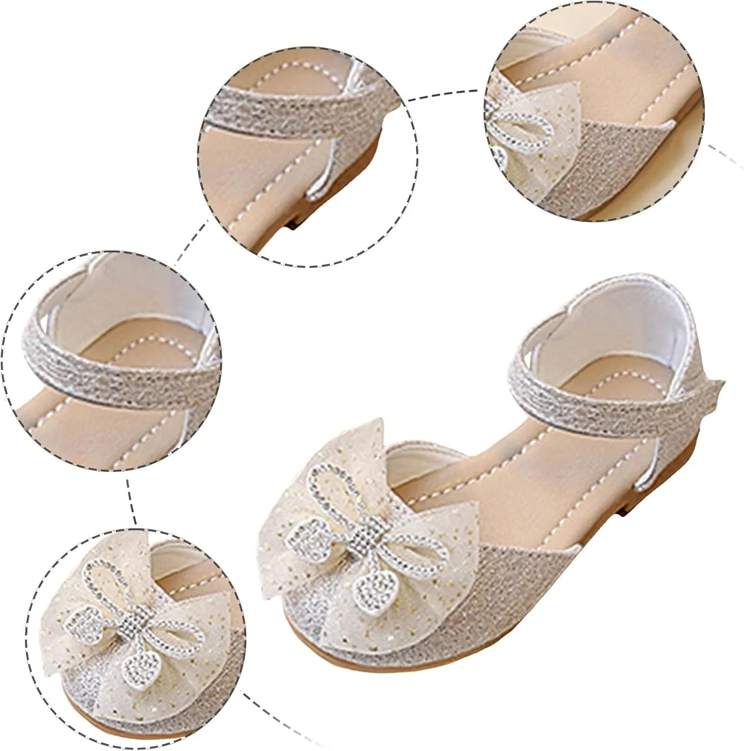 Uniforms Shoes New Children's Small Leather Shoes with Closures for Spring and Summer Korean Girls' Bowknot
